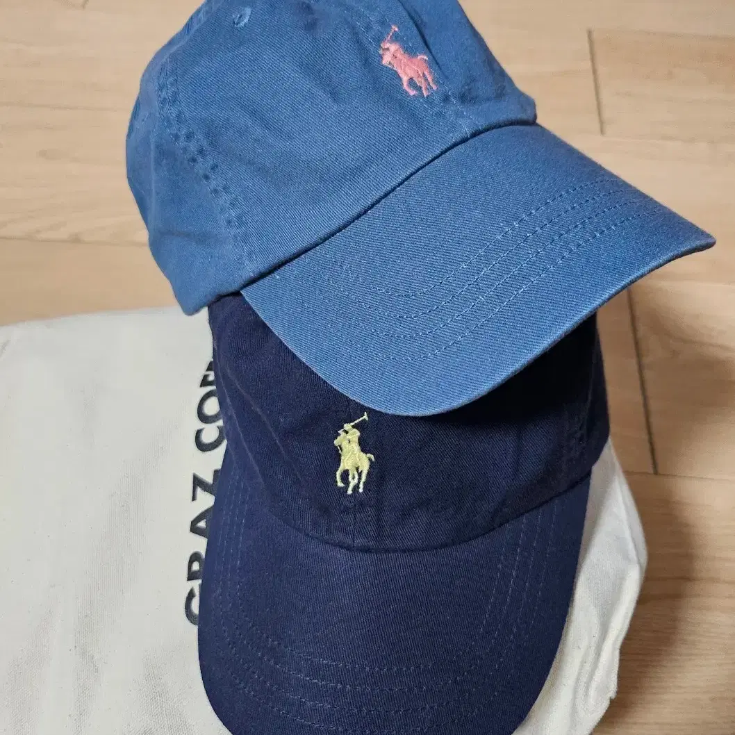 Two new Polo Ralph Lauren ball caps. Bulk sell.