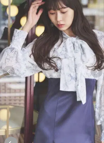 MERCURYDUO 이소재 도킹 머메이드 원피스