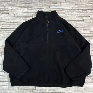 80s L.L.Bean 아웃도어 하프 지퍼 플리스 기업 로고 레어