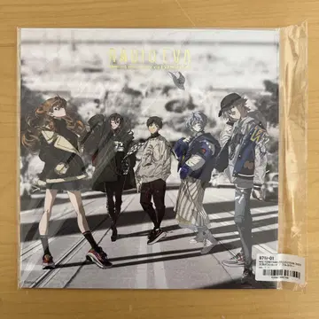 RADIO EVA 대형 엽서 색지 에반게리온 풀 컬러 ver.
