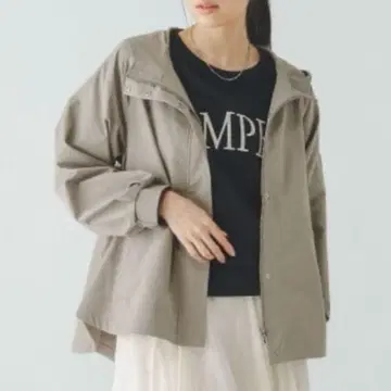 글로벌 워크 발수 가벼운 맘파 그레이쉬 카키 M