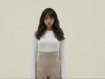 ANDMARY T셔츠 ANDMARY Mary 로고 tops 화이트
