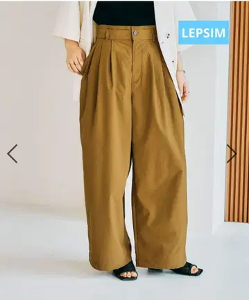 LEPSIM 3턱 디자인 팬츠