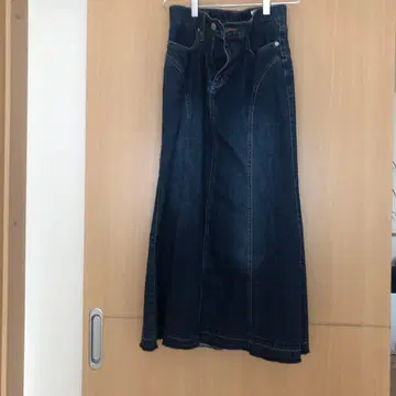 데님 머메이드 스커트