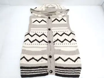 [ 미사용 ] 택 포함 KANATA 캐나다제 카우친 32 슬리브리스 후드