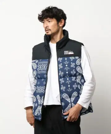퍼스트 다운 다운 베스트 페이즐리 리버서블