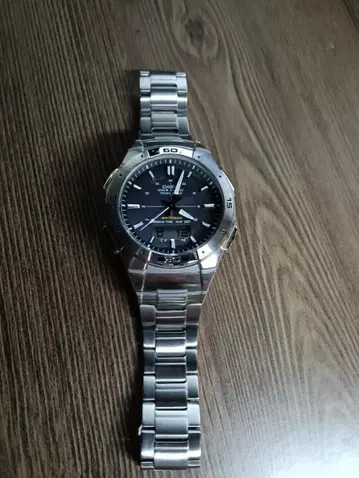 CASIO 카시오 WAVE CEPTOR 솔라 전파 시계 WVA-470
