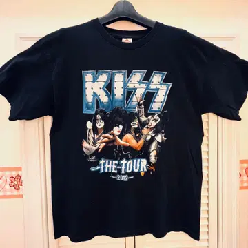 KISS 2012 투어 T셔츠 L 사이즈 alstyle