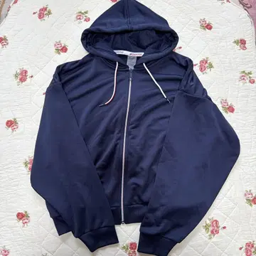 [ 컨디션 최상 ] TOMMY SPORT 네이비 풀 집업 후드티