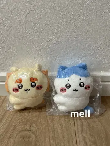 치이카와 (먼작귀) 클립 봉제 인형 2점
