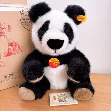 Steiff 팬더 봉제 인형 약 25cm