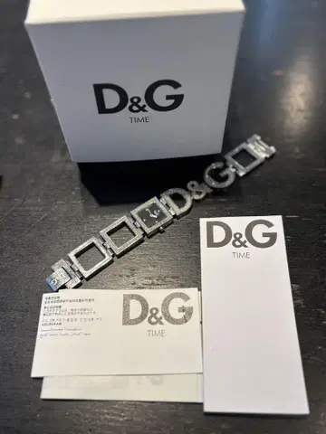 D&G TIME 손목시계 실버/블랙