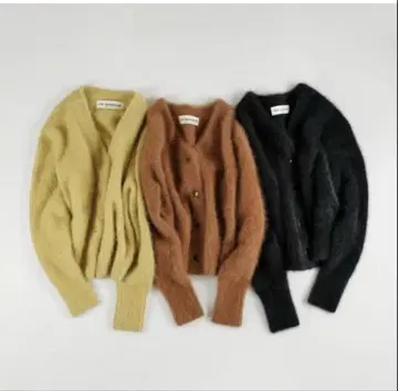 [ 새상품급 ] THE SHINZONE 플러피 니트 가디건 베이지
