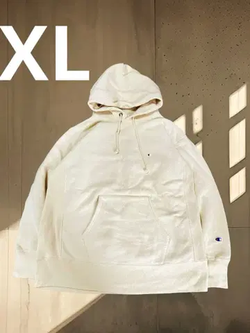 챔피온 리버스 위브 베이지 XL