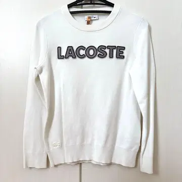 LACOSTE 화이트 트레이닝복 사이즈 38