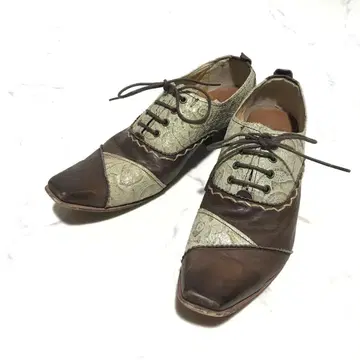 23.0cm WANONANO 페어리 그런지 레트로 일본제 가죽