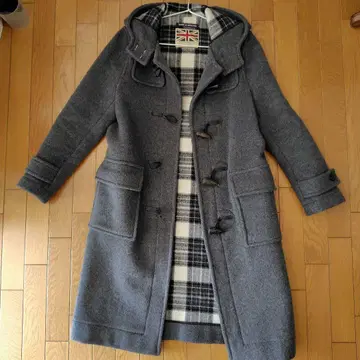 LONDON TRADITION 그레이 더플 코트 36