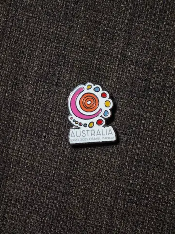 EXPO 2005 호주 핀 배지