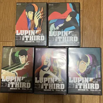 [ 새상품 케이스 ] 루팡 3세 second tv. 전권 DVD