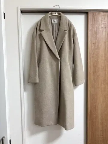 le.coeur blanc 르쿠르블랑 M 체스터 코트 롱 코트