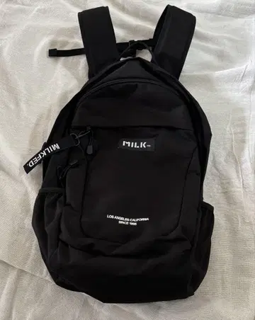 MILKFED 블랙 백팩
