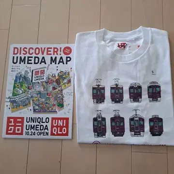 UNIQLO 한큐 트레인즈 T셔츠 S사이즈 한정판