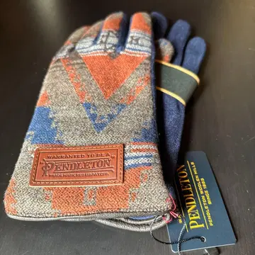 Pendleton 기하학 패턴 장갑