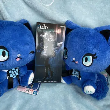 라운드원 한정판 Ado 피규어 Winter ver. 봉제 인형 세트