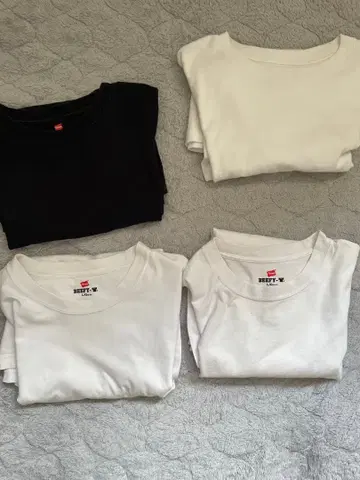 4장 세트 L 비피 Hanes SHIRO BEEFY