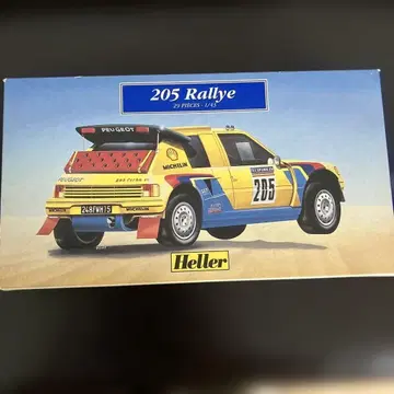 [ 미사용 새상품 ] Heller 205 Rallye 프라모델 푸조