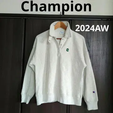 Champion 24AW 리버스 위브 하프 스냅 맨투맨 트레이닝복