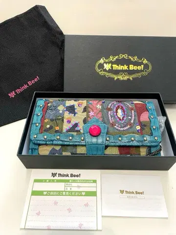 Think Bee! 멀티 컬러 장지갑