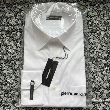 pierre cardin 화이트 긴팔 셔츠 남성용 와이셔츠 39-80
