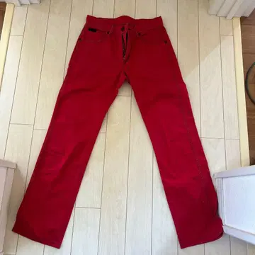 Wrangler 레드 데님 팬츠 사이즈 29