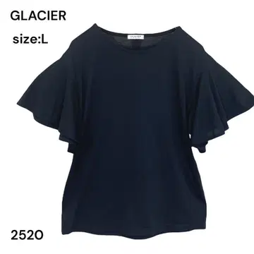 그라시아 GLACIER 셔츠 상의 반팔 스타일리시 블랙 귀여운