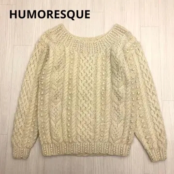 HUMORESQUE 빈티지 아란 니트 스웨터