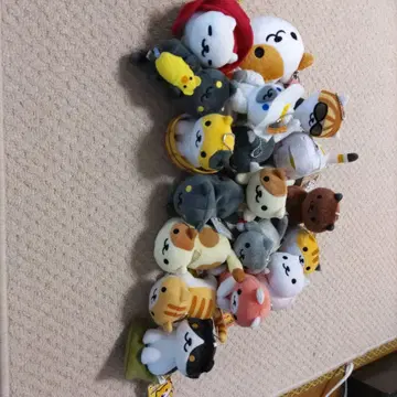 고양이 앳홈 가방에 달 수 있는 봉제 인형 외