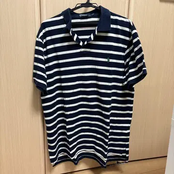 폴로 랄프로렌 보더 반팔 피케 셔츠 구제 의류 XL