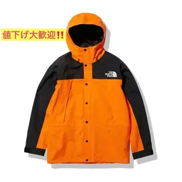 THE NORTH FACE 마운틴 라이트 자켓 레드 오렌지