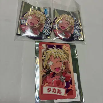 닌타마 란타로 카라테츠 캔뱃지 비쥬카 타카마루