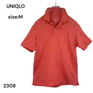 유니클로 UNIQLO 피케 셔츠 반팔 M 상의