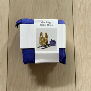 도트 무늬 BAGGU 에코백 미니 레어 단종