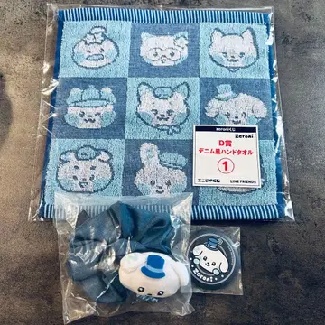 zeroni 에니마이 복권  스크런치 캔뱃지 타월