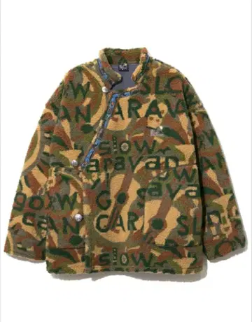 go slow caravan 카모 패턴 보아 자켓