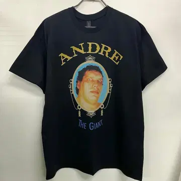 앙드레 더 자이언트 WWE 프로레슬링 [ XL 사이즈 ] 티셔츠 블랙