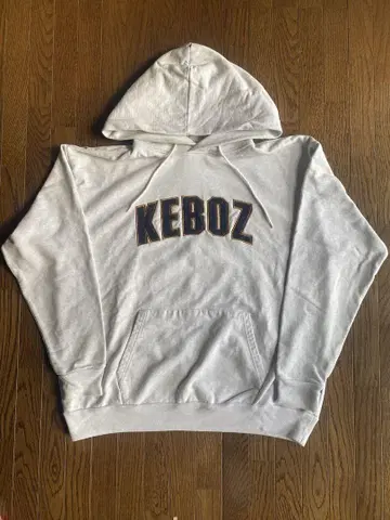 KEBOZ x FREAK'S STORE 콜라보 그레이 후드티