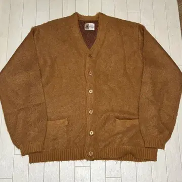 TOWN CRAFT 가디건 모헤어풍 머스타드
