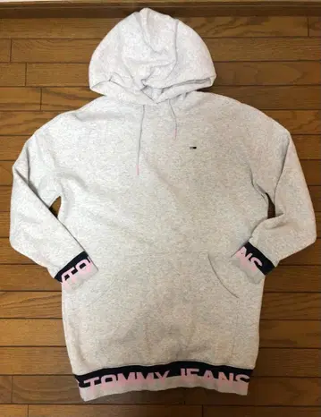 TOMMY JEANS 타미힐피거 후드티 원피스 S 그레이