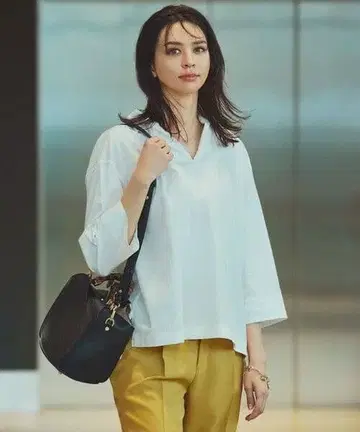 23구 컴팩트 코튼 트윌 스키퍼 셔츠