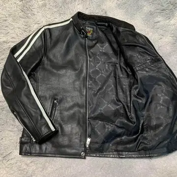 새상품급 SCHOTT 샷 클래식 레이서 가죽 자켓 싱글